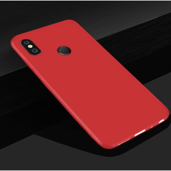 Xiaomi Mi A2 Lite Ultratunn Silikonskal - fler färger Röd