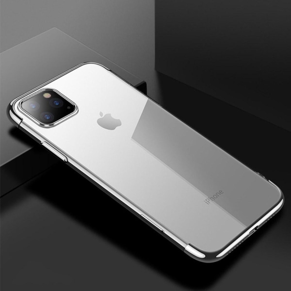 Design TPU-skal Electro Plating till iPhone 11 Pro Max - fler fä Svart