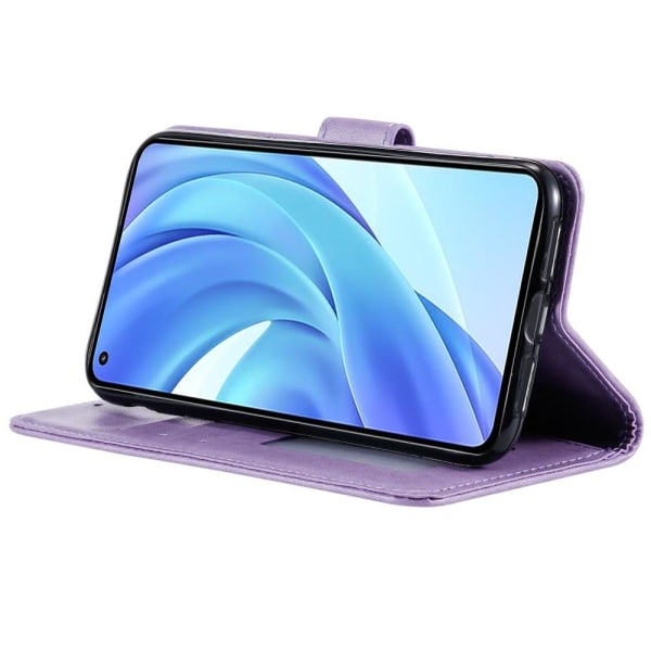 SKALO Xiaomi Mi 11 Lite Mandala Plånboksfodral - Lila Purple