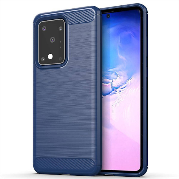 Stöttåligt Armor Carbon TPU-skal Samsung S20 Ultra Red