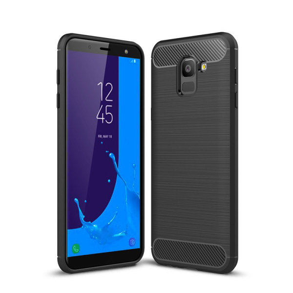 Stöttåligt Armor Carbon TPU-skal Samsung J6 (2018) - fler färger grå