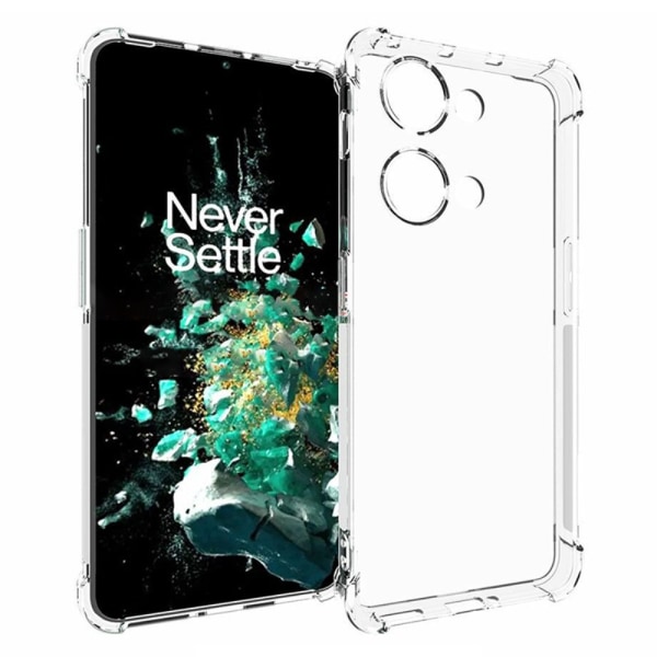 SKALO OnePlus Nord 3 5G / Ace 2V Ekstra stærk TPU-cover Transparent