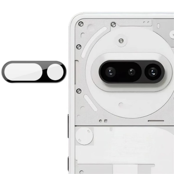 SKALO Nothing Phone (3a) 3D -panssarilasit kameroille - Musta Black
