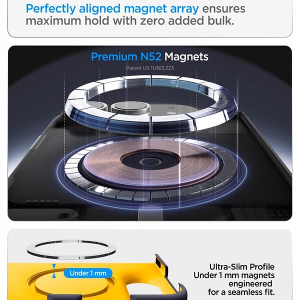 Spigen Nano Pop MagSafe Cover til iPhone Duo - Blueberry Navy Dark blue