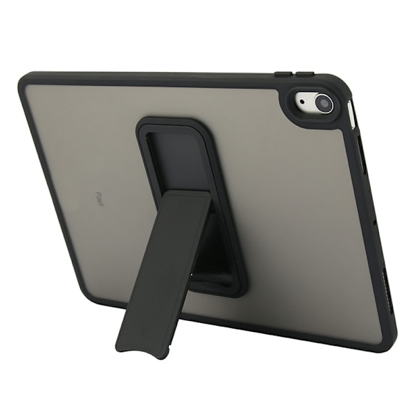 SKALO iPad 10.9 (2022) Color Hybrid Kickstand Suojakuori - Musta Black
