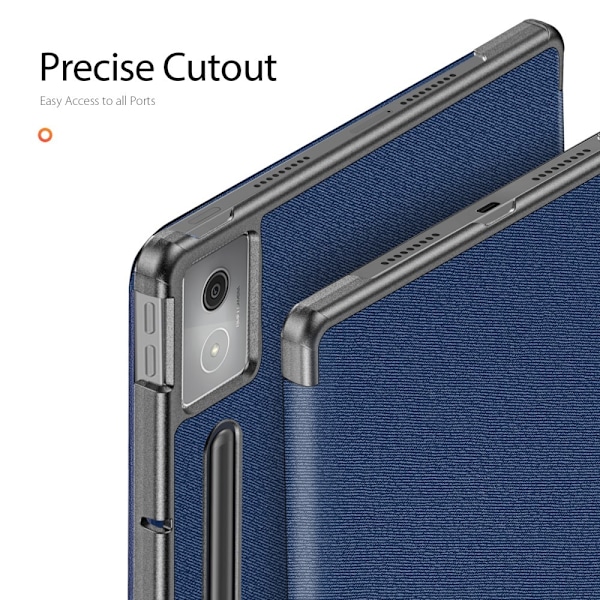 DUX DUCIS Lenovo Idea Tab Pro DOMO Series Fodral - Blå Blå