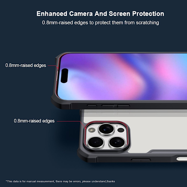 XUNDD iPhone 16 Pro Max Beatle Series Skal Svart