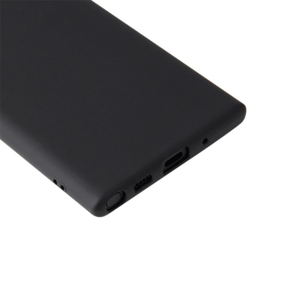 Samsung Note 10 Ultratyndt silikonetui - flere farver Black