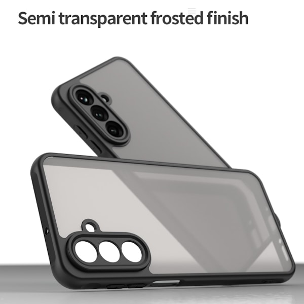 SKALO Samsung A26 5G Color Bumper Frosted Skal - Svart Svart