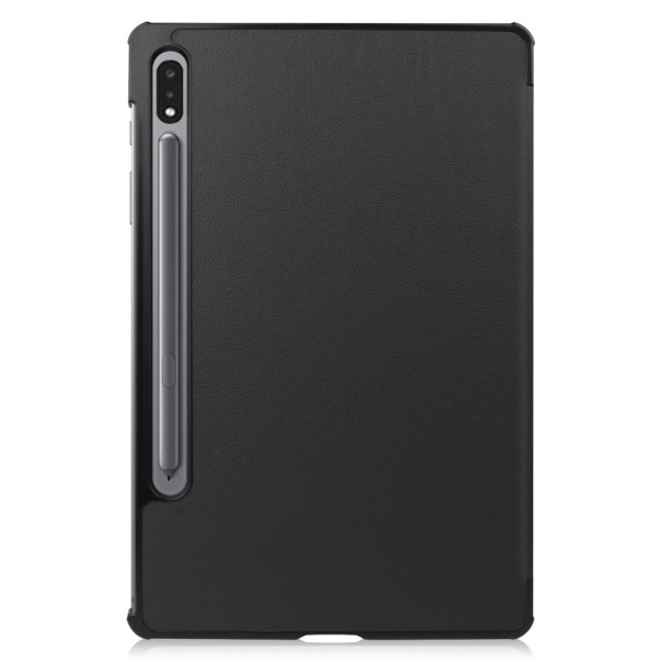 SKALO Samsung Tab S8 Trifold Suojakotelo - Musta Black
