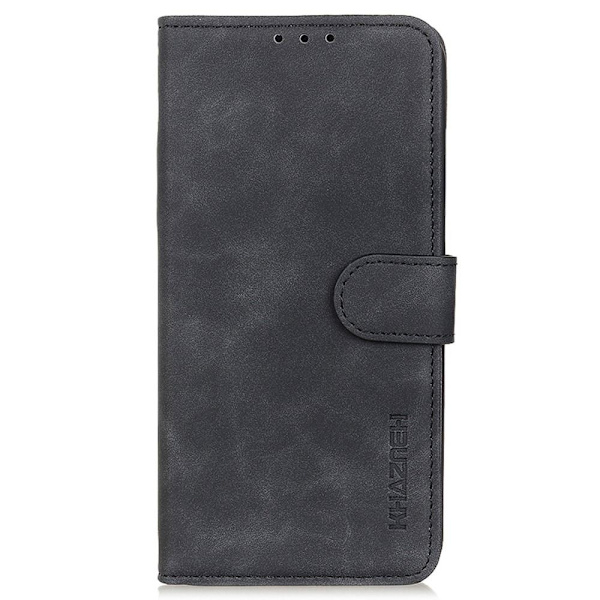 SKALO Xiaomi Redmi Note 12 5G KHAZNEH Plånboksfodral i PU-Läder - Svart Svart