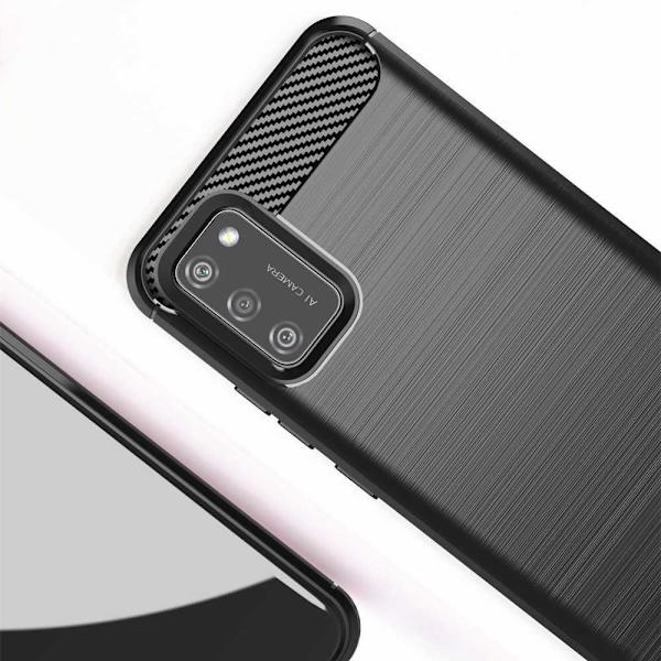 Stöttåligt Armor Carbon TPU-skal Samsung A02s Red
