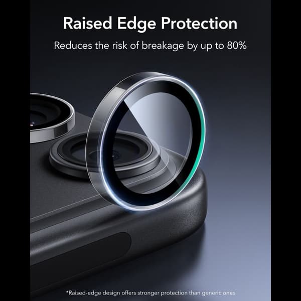 ESR Armorite Camera Protector Kamerabeskyttelse i Hærdet glas til iPhone 18 Pro - Transparent Transparent
