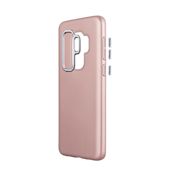 Samsung S9 | TPU-Skal Metallknappar - fler färger Rosa