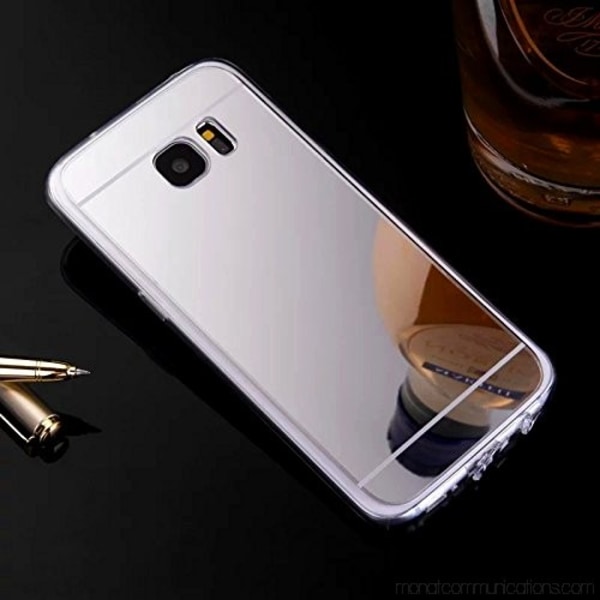 Spejlcover Samsung S6 - flere farver Silver