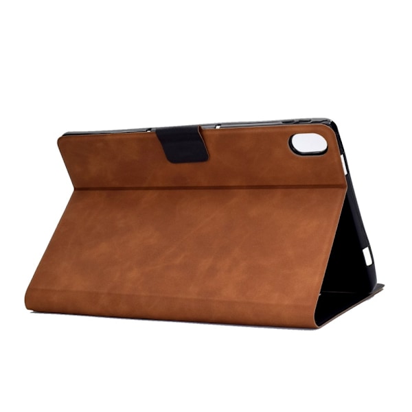 SKALO iPad 11" (2025) PU-Läder Fodral - Brun Brun
