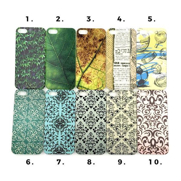 Skal med motiv iPhone 5/5S/SE MultiColor #10