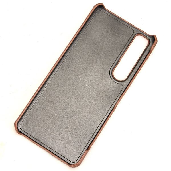 SKALO Sony Xperia 1 VI PU-nahkainen Suojakuori - Ruskea Brown