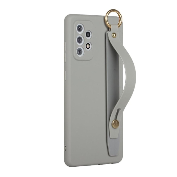 SKALO Samsung A52/A52s Handrem TPU-skal - Grå Grey