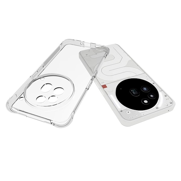 SKALO Nothing Phone (3a) Pro 5G Extra strong TPU Skal - Transparent Transparent