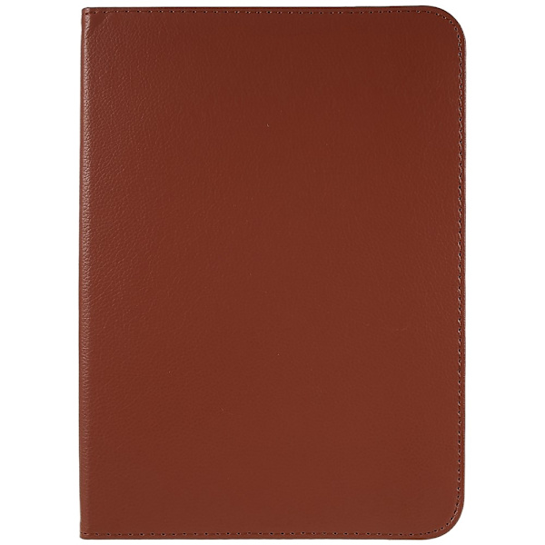 SKALO iPad 10.9 (2022) 360 Litchi Kotelo - Ruskea Brown