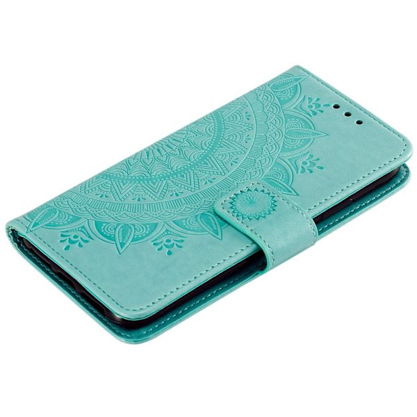 SKALO Xiaomi 14T Mandala lompakkokotelo - Turkoosi Turquoise
