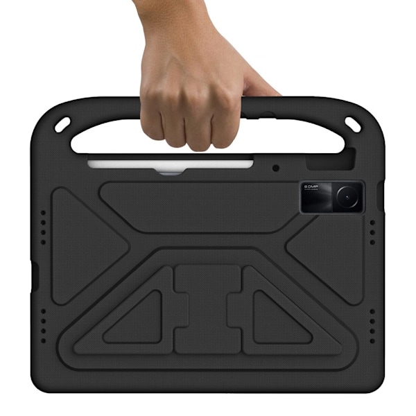 SKALO Xiaomi Redmi Pad Barnskal med handtag och ställ - Svart Svart