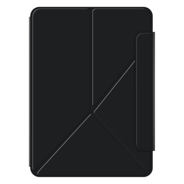 SKALO iPad Pro 11 (2024) Magneettinen taittuva kotelo magneettisella takaosalla - Musta Black