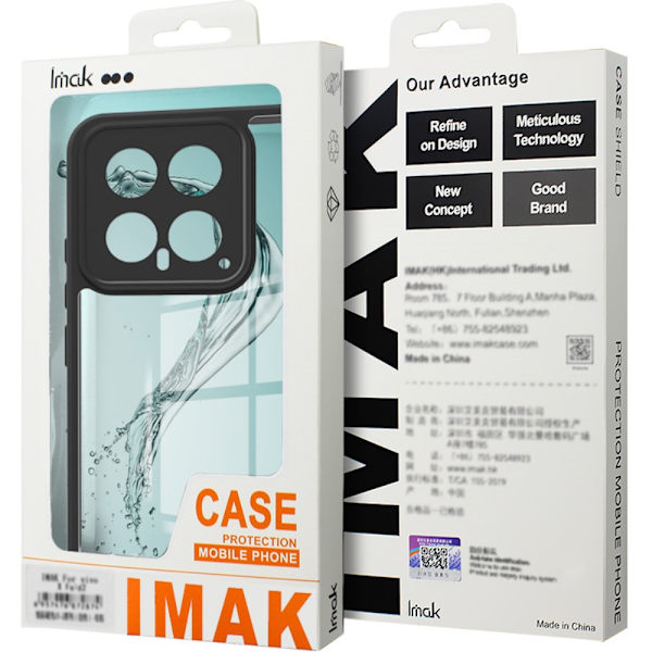 IMAK OnePlus 12R 5G UX-9A Series Cover Transparent