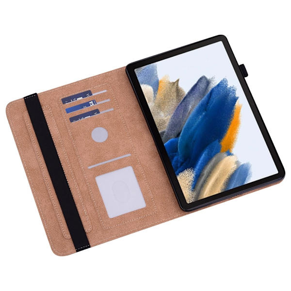 SKALO Samsung Tab A9+ PU-Läder Fodral - Röd Röd