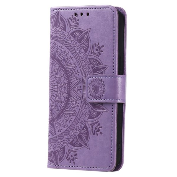 SKALO Xiaomi 13 Pro 5G Mandala lompakkokotelo - Violetti Purple