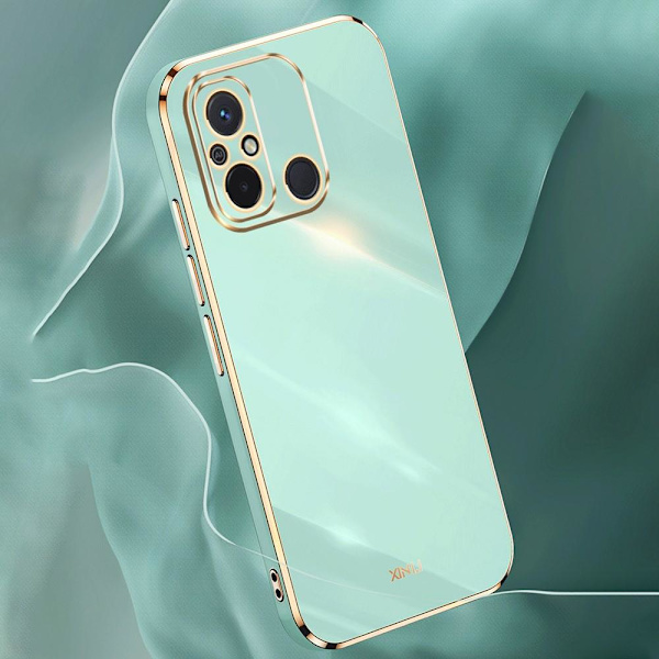 SKALO Xiaomi Redmi 12C 4G XINLI TPU Suojakuori - Musta Black