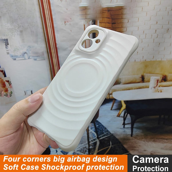 IMAK Motorola Moto G55 5G UC-6 Series Kuori - Valkoinen White