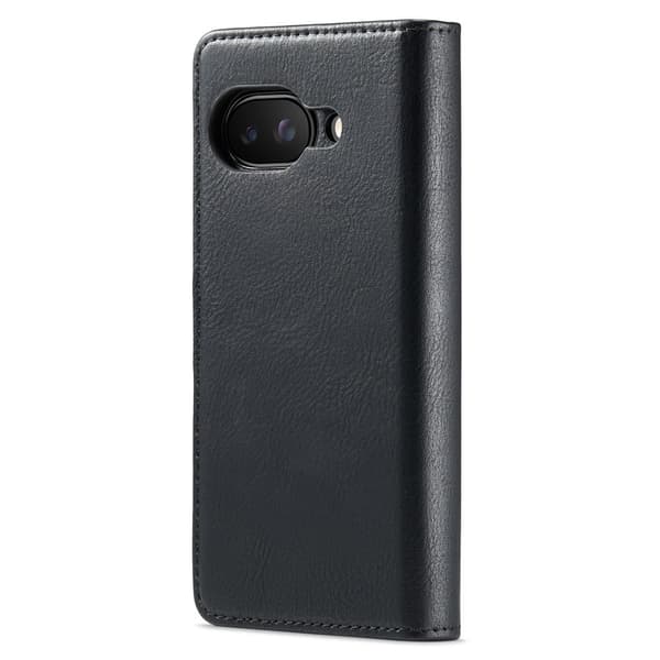 DG MING Google Pixel 9a 2-i-1 Magnet Flip Cover - Sort Black