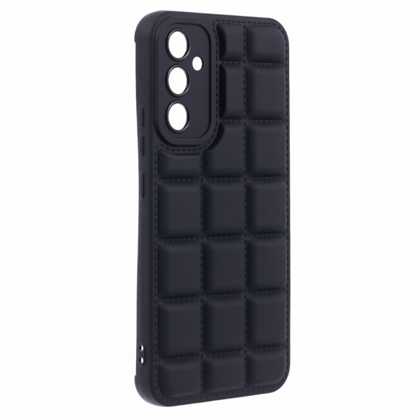 SKALO Samsung A05s 4G Puffer Bumper TPU-Cover - Sort Black