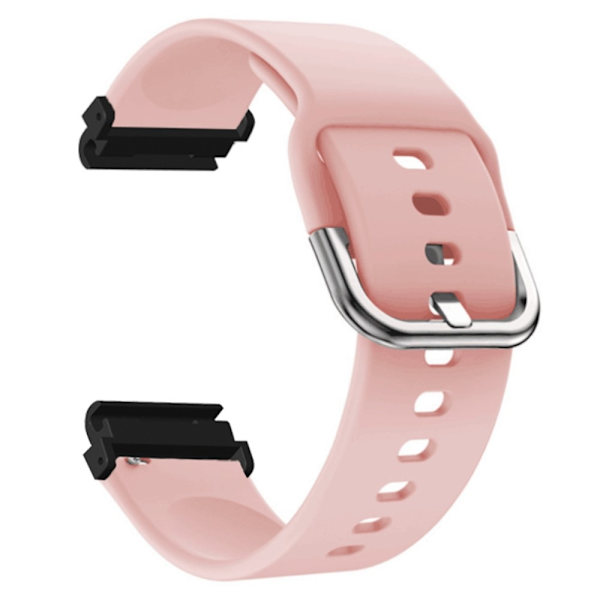 SKALO Garmin Fenix 8 43mm Silikonearmbånd Formtilpasset - Vælg farve Pink
