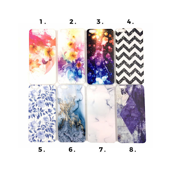 Skal med motiv iPhone 6/6S PLUS MultiColor #3