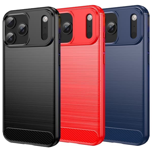 SKALO Armor Carbon  för iPhone 18 Pro Max Cover til iPhone 18 Pro Max - Vælg farve Blue