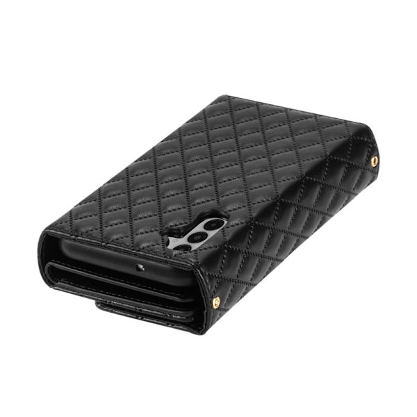SKALO Samsung A05s 4G Evelope Clutch 8-Fack - Svart Svart