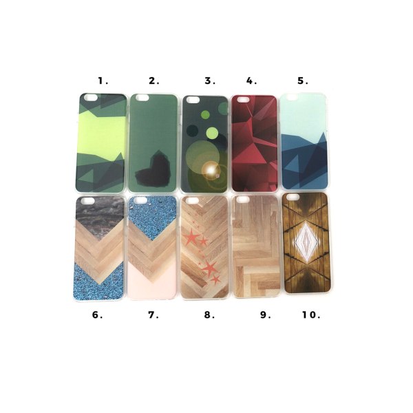 Cover med motiv iPhone 6 / 6S MultiColor #2