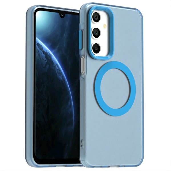 SKALO Samsung A16 Candy Series Hybrid Suojakuori - Sininen Blue