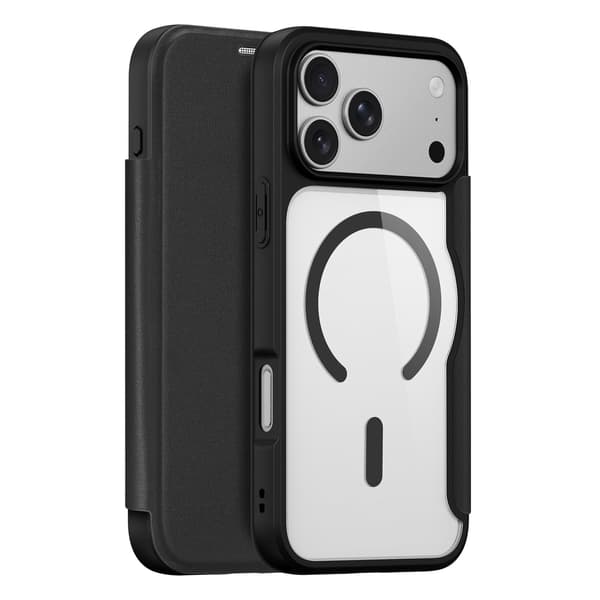 DUX DUCIS Skin X Pro Flip Cover til iPhone 18 Pro Max - Sort Black