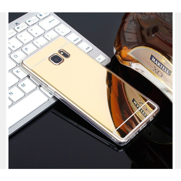 Spejlcover Samsung S7 - flere farver Black