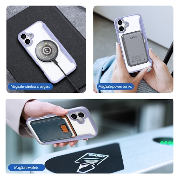 DUX DUCIS iPhone 16 Skin X Pro Cover - Lilla Purple
