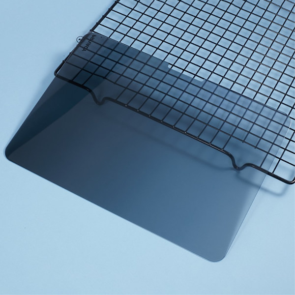 SKALO iPad Pro 11 (2024) Privacy Hærdet Glas Skærmbeskyttelse Black