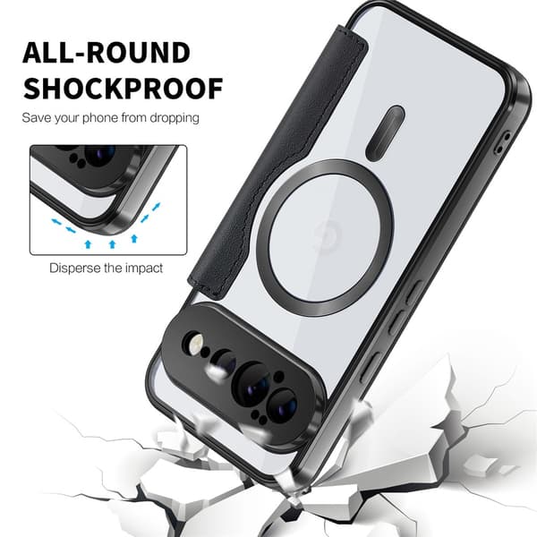 SKALO Slim Cover til Google Pixel 11 Pro XL - Sort Black