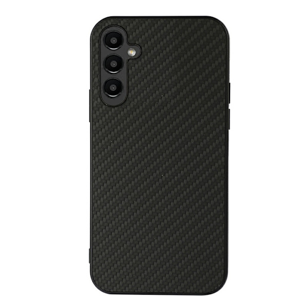 SKALO Samsung A14 4G/5G Carbon Fiber TPU-skal - Svart Svart