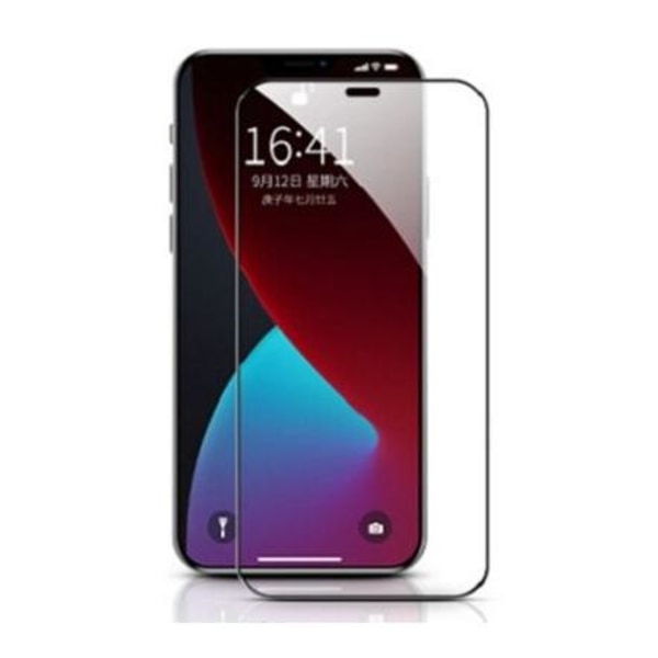 SKALO iPhone 12 Mini FULL-FIT Hærdet Glas Skærmbeskyttelse Black