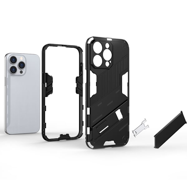 SKALO iPhone 15 Pro Max Armor Hybrid BIBERCAS Skal - Mörkblå Mörkblå