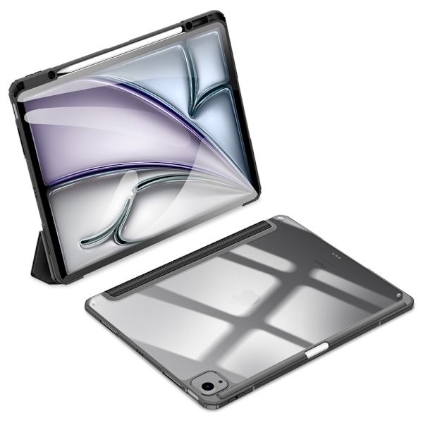 DUX DUCIS iPad Air 13 (2024) TOBY Series Trifold Fodral - Svart Svart